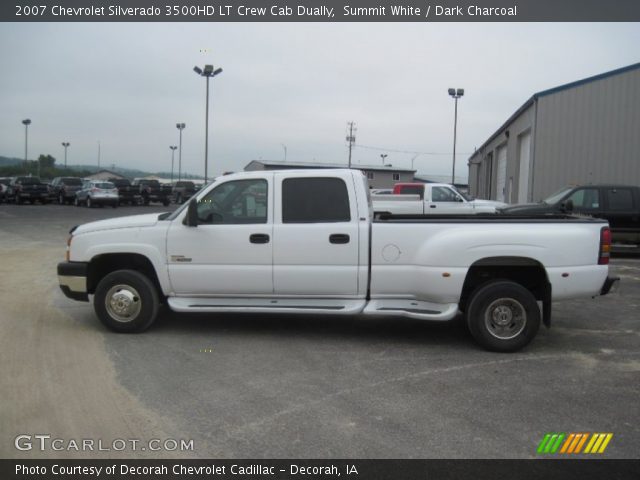 2007 Chevrolet Silverado 3500HD LT Crew Cab Dually in Summit White