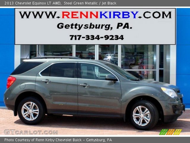 2013 Chevrolet Equinox LT AWD in Steel Green Metallic