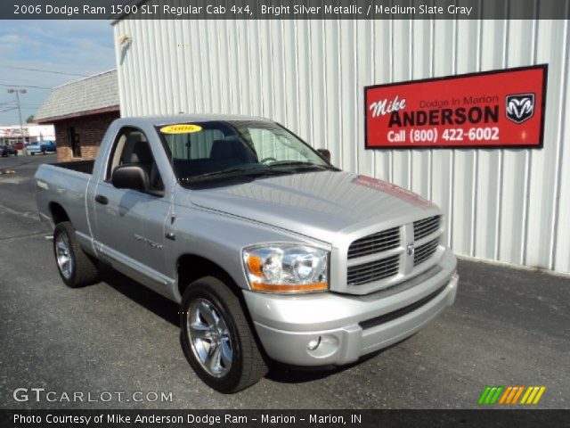 2006 Dodge Ram 1500 SLT Regular Cab 4x4 in Bright Silver Metallic