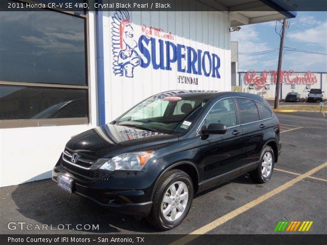 2011 Honda CR-V SE 4WD in Crystal Black Pearl