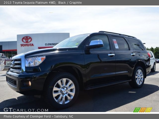 2013 Toyota Sequoia Platinum 4WD in Black