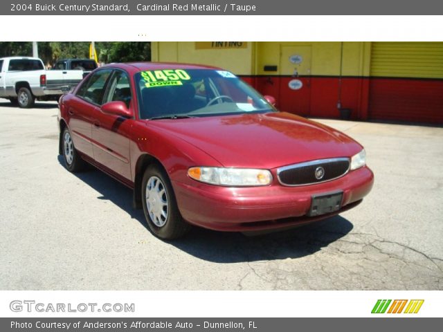 2004 Buick Century Standard in Cardinal Red Metallic