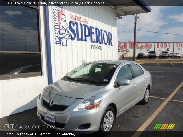 2010 Toyota Yaris Sedan in Silver Streak Mica