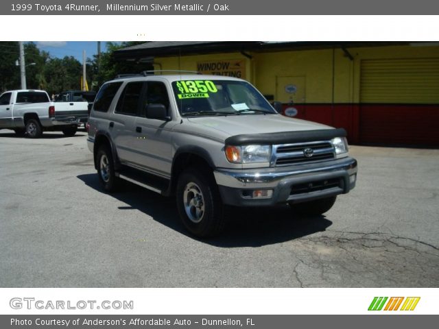 1999 Toyota 4Runner  in Millennium Silver Metallic