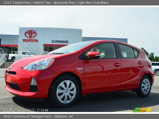 2013 Toyota Prius c Hybrid Two in Absolutely Red