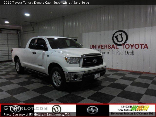 2010 Toyota Tundra Double Cab in Super White