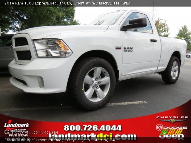 2014 Ram 1500 Express Regular Cab in Bright White