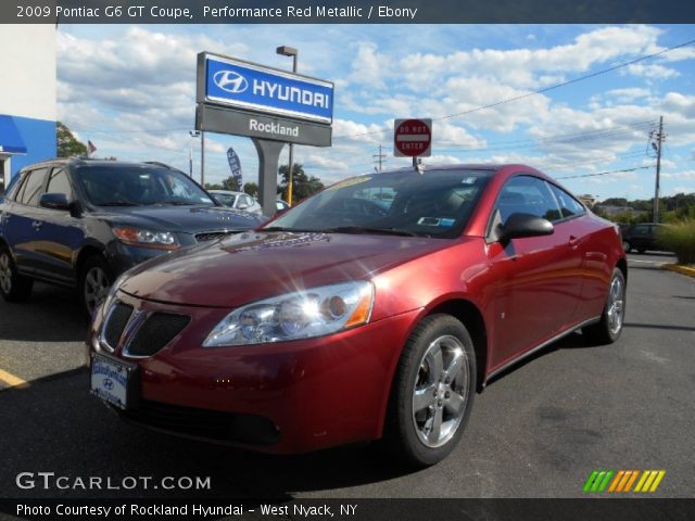 2009 Pontiac G6 GT Coupe in Performance Red Metallic