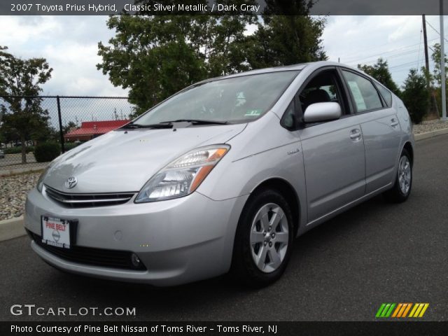 2007 Toyota Prius Hybrid in Classic Silver Metallic