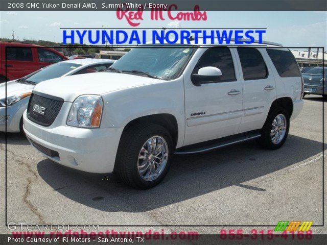 2008 GMC Yukon Denali AWD in Summit White