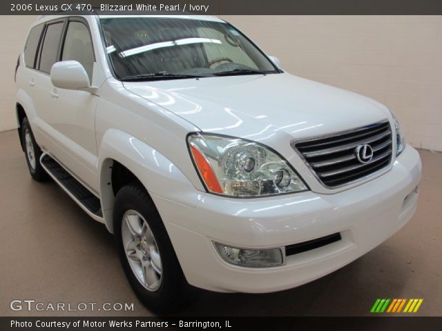 2006 Lexus GX 470 in Blizzard White Pearl