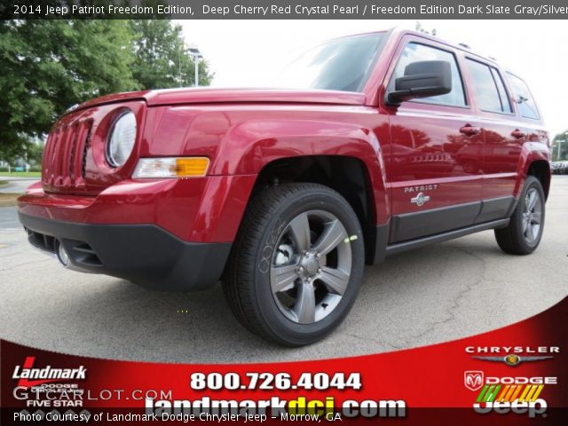 2014 Jeep Patriot Freedom Edition in Deep Cherry Red Crystal Pearl