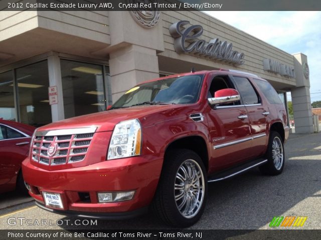 2012 Cadillac Escalade Luxury AWD in Crystal Red Tintcoat
