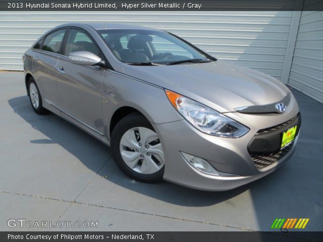 2013 Hyundai Sonata Hybrid Limited in Hyper Silver Metallic