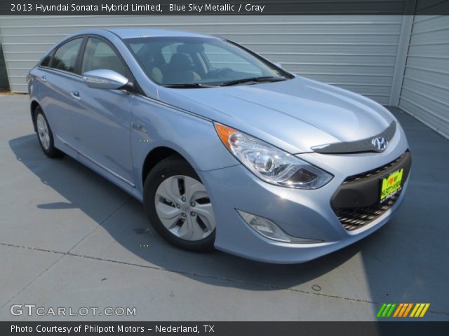 2013 Hyundai Sonata Hybrid Limited in Blue Sky Metallic
