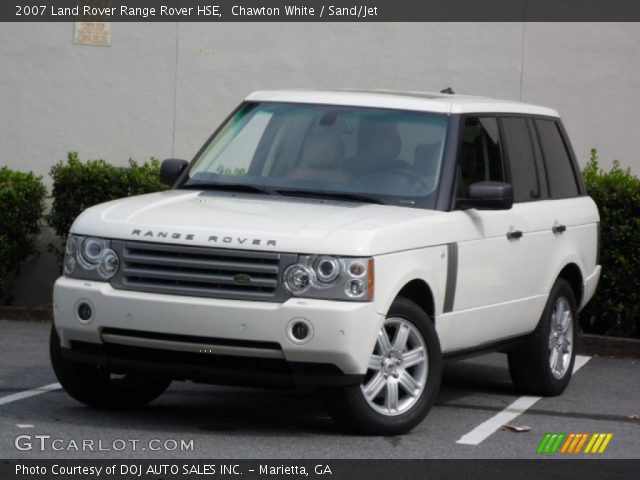 2007 Land Rover Range Rover HSE in Chawton White