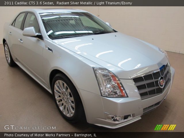 2011 Cadillac CTS 3.6 Sedan in Radiant Silver Metallic