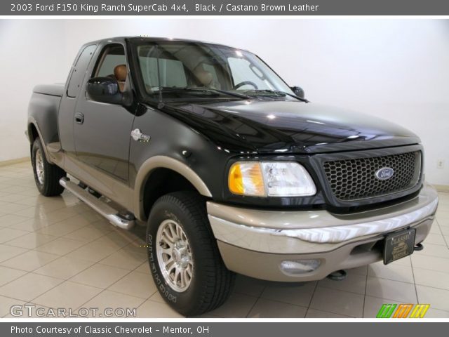 2003 Ford F150 King Ranch SuperCab 4x4 in Black