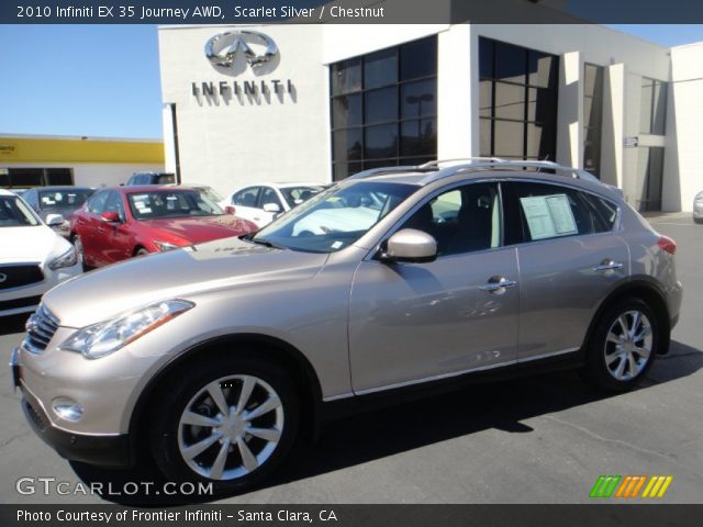 2010 Infiniti EX 35 Journey AWD in Scarlet Silver