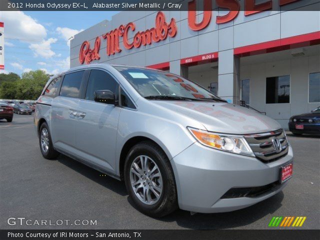 2012 Honda Odyssey EX-L in Alabaster Silver Metallic