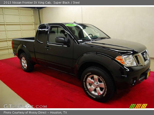 2013 Nissan Frontier SV King Cab in Super Black