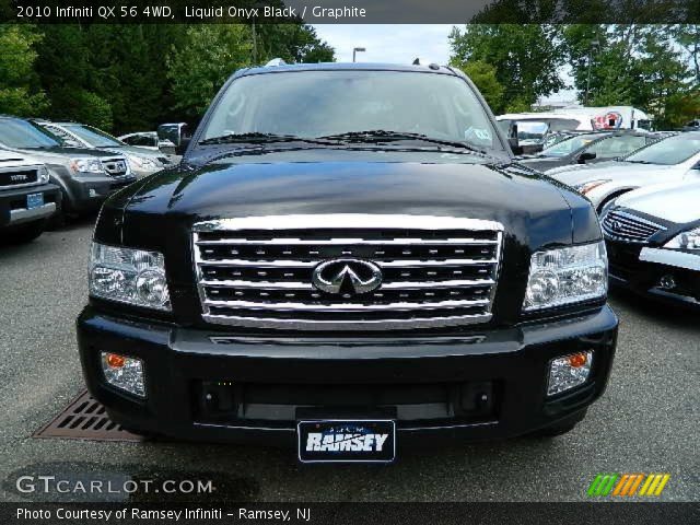 2010 Infiniti QX 56 4WD in Liquid Onyx Black