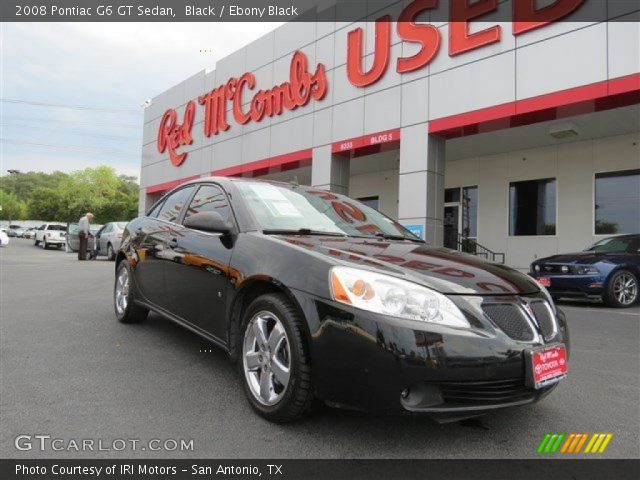 2008 Pontiac G6 GT Sedan in Black