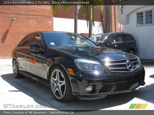 2010 Mercedes-Benz C 63 AMG in Black