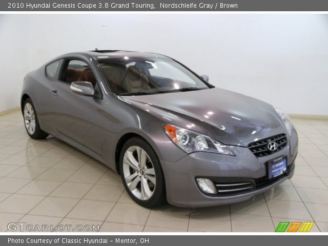 2010 Hyundai Genesis Coupe 3.8 Grand Touring in Nordschleife Gray