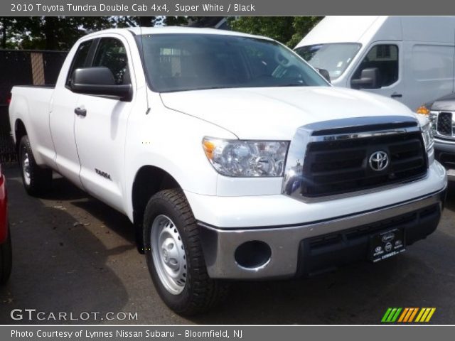 2010 Toyota Tundra Double Cab 4x4 in Super White