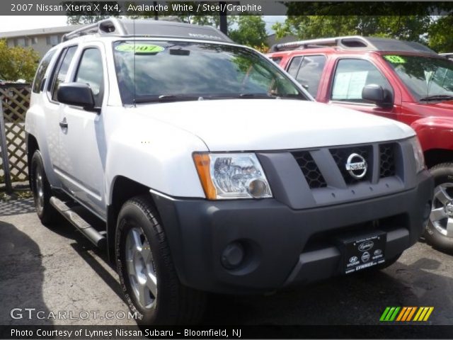2007 Nissan Xterra X 4x4 in Avalanche White