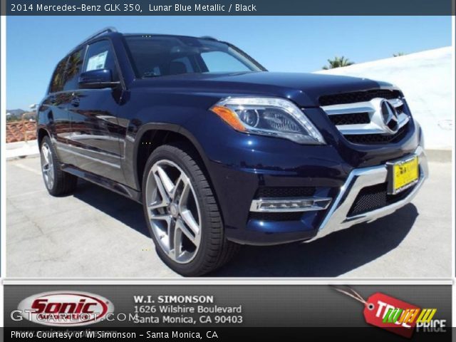 2014 Mercedes-Benz GLK 350 in Lunar Blue Metallic