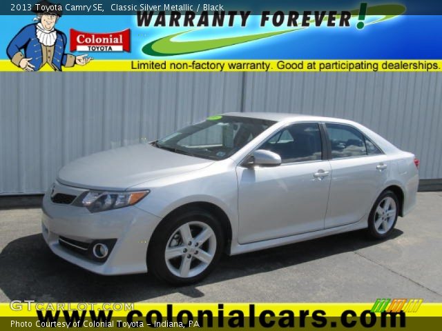 2013 Toyota Camry SE in Classic Silver Metallic