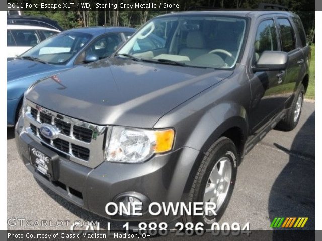 2011 Ford Escape XLT 4WD in Sterling Grey Metallic