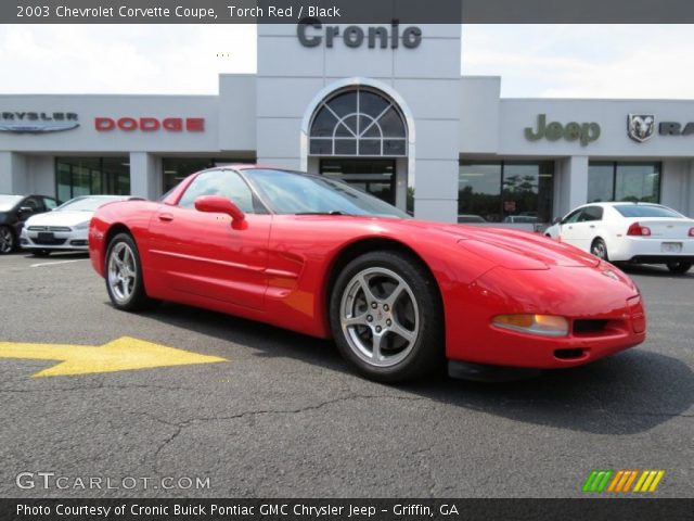 2003 Chevrolet Corvette Coupe in Torch Red