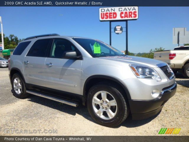 2009 GMC Acadia SLE AWD in Quicksilver Metallic