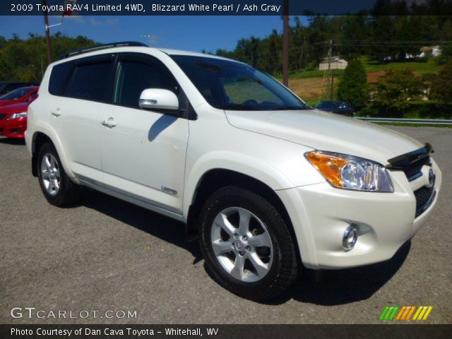 2009 Toyota RAV4 Limited 4WD in Blizzard White Pearl