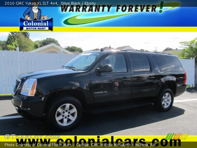 2010 GMC Yukon XL SLT 4x4 in Onyx Black