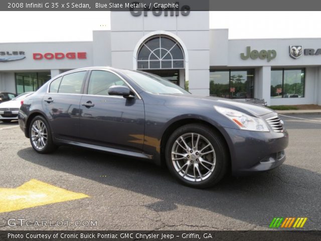 2008 Infiniti G 35 x S Sedan in Blue Slate Metallic