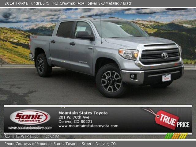 2014 Toyota Tundra SR5 TRD Crewmax 4x4 in Silver Sky Metallic