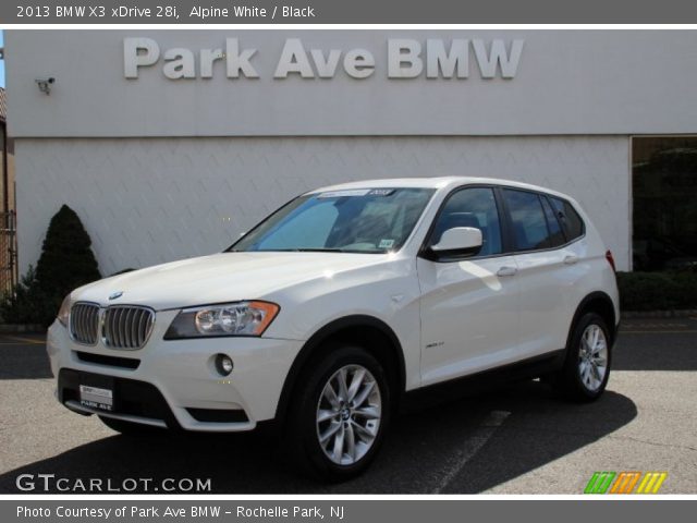 2013 BMW X3 xDrive 28i in Alpine White