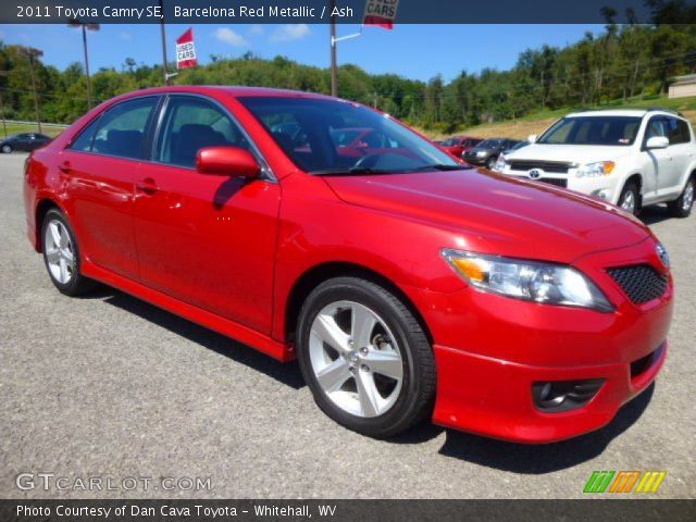 2011 Toyota Camry SE in Barcelona Red Metallic