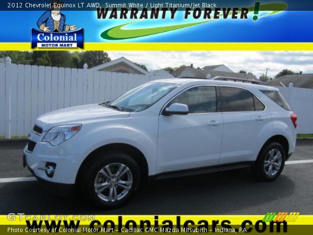 2012 Chevrolet Equinox LT AWD in Summit White