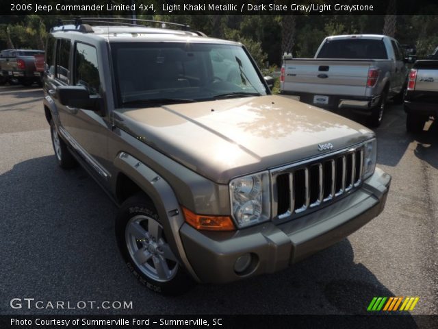 2006 Jeep Commander Limited 4x4 in Light Khaki Metallic