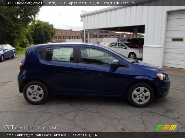 2013 Chevrolet Sonic LS Hatch in Blue Topaz Metallic