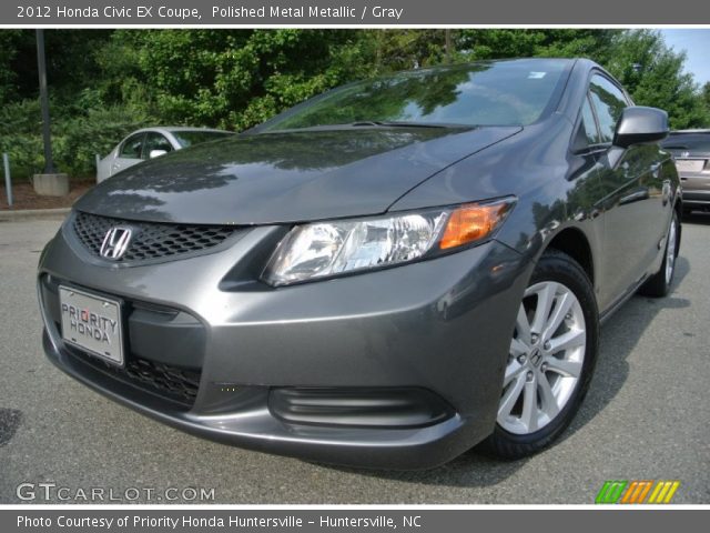 2012 Honda Civic EX Coupe in Polished Metal Metallic