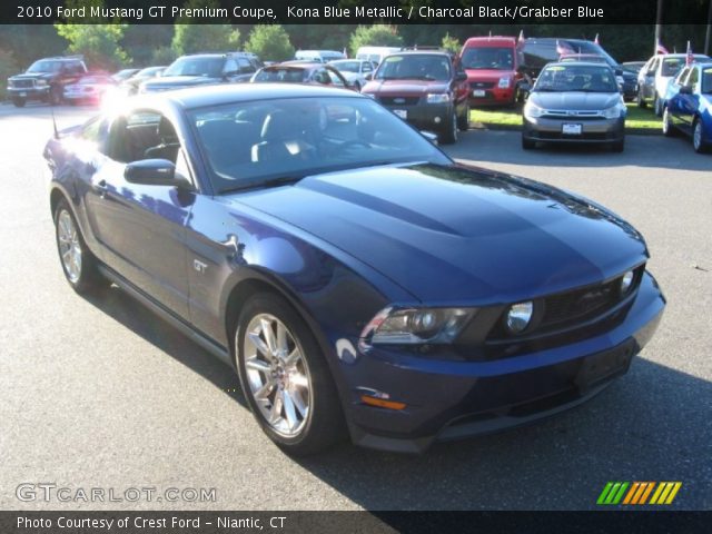 2010 Ford Mustang GT Premium Coupe in Kona Blue Metallic