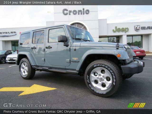 2014 Jeep Wrangler Unlimited Sahara 4x4 in Anvil