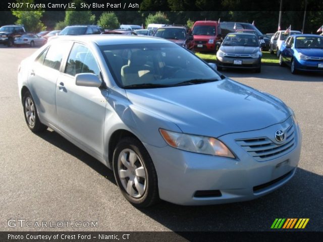 2007 Toyota Camry LE in Sky Blue Pearl