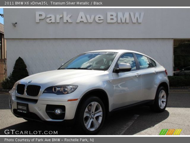 2011 BMW X6 xDrive35i in Titanium Silver Metallic